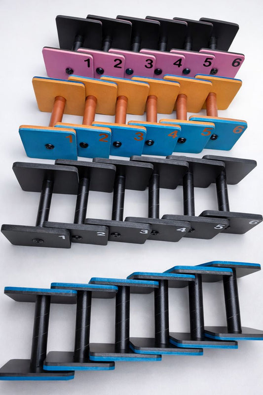 Leather Scent Articles Dual Color 6 Units Board Working