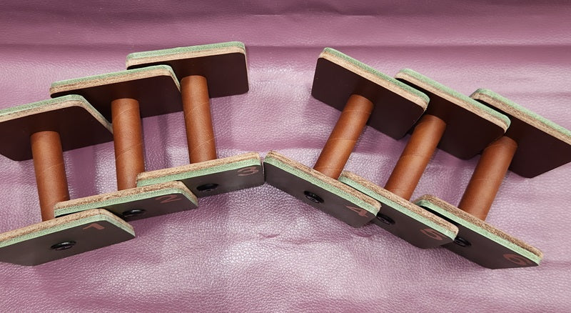 Leather Scent Articles Multi Color 6 Units Board Working