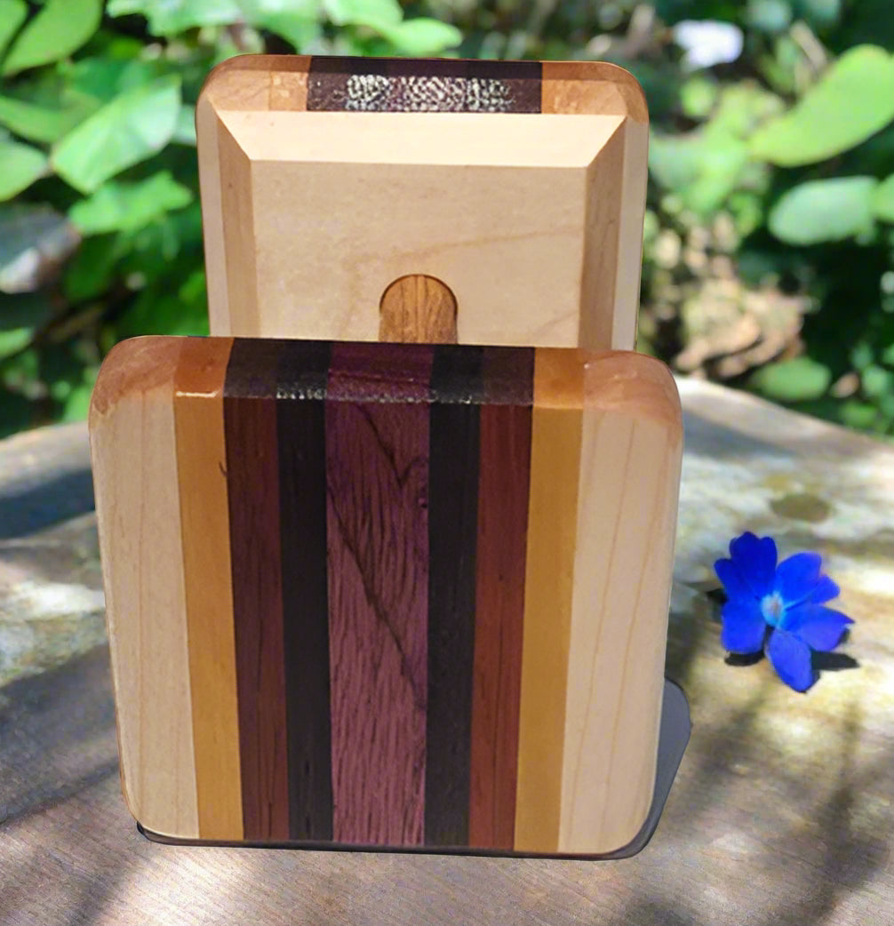 Custom Multi Wood Dumbbell
