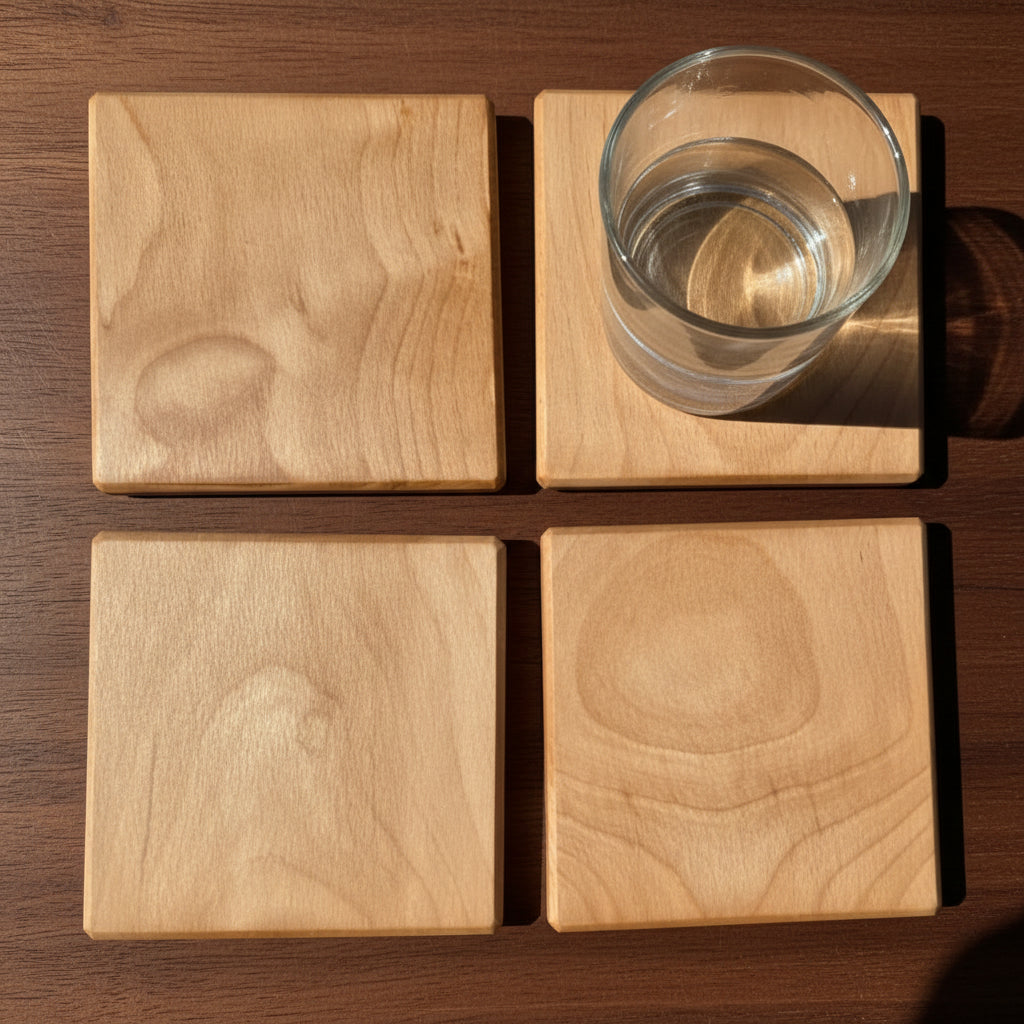 Beech Wood coaster