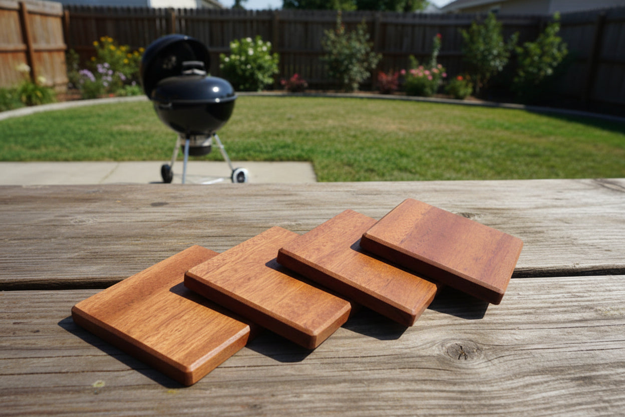 Mahogany Wood Coaster
