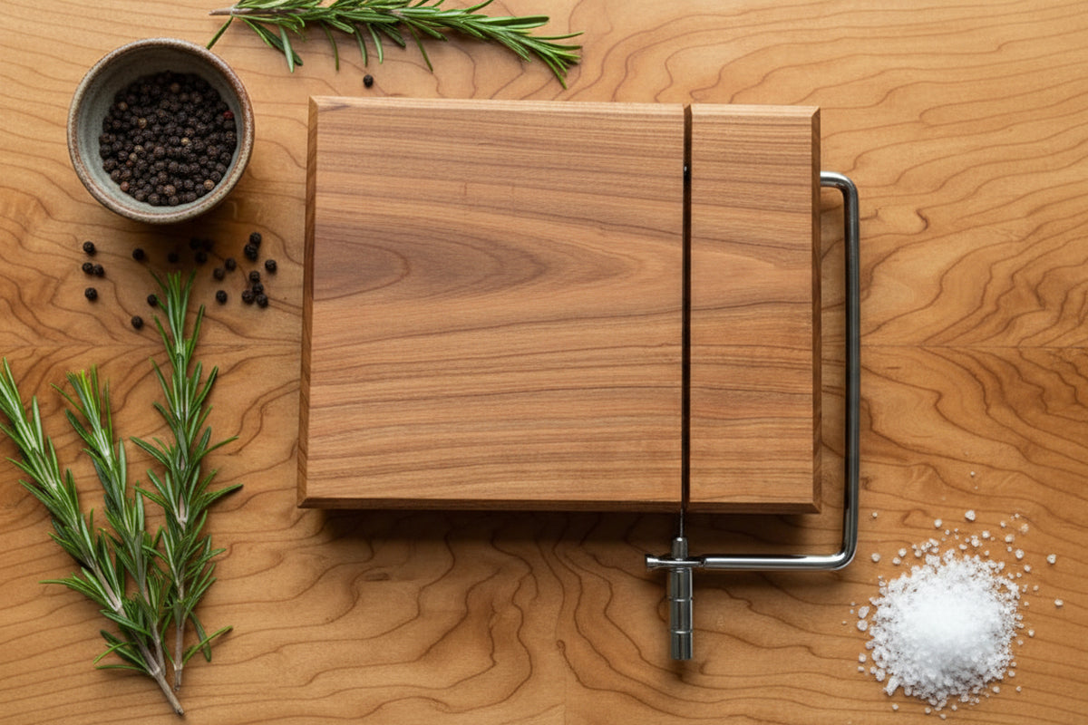 Small Cherry Wood Cheese Slicer