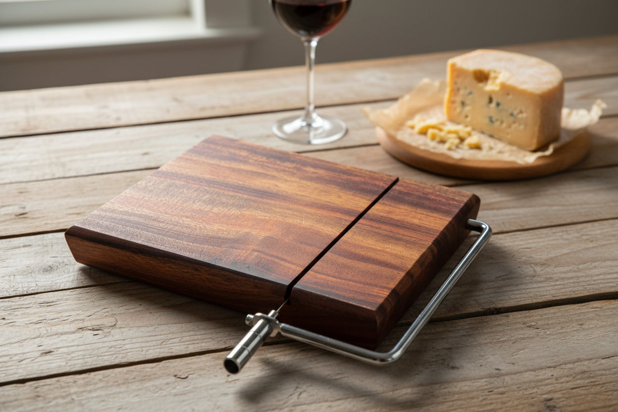 Small Mahogany Cheese Slicer