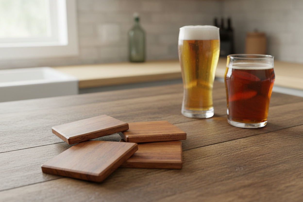 Tiger Wood Coasters